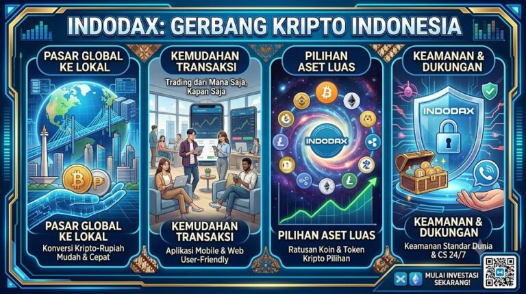 Mengenal Indodax, Marketplace Kripto Terpopuler di Indonesia