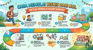 Cara Memulai Bisnis dari Nol untuk Pemula agar Sukses