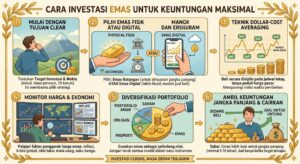 Cara Investasi Emas agar Mendapat Keuntungan Maksimal