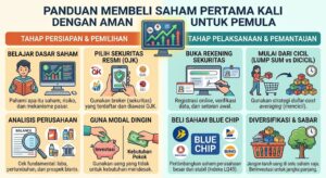 Cara Membeli Saham Pertama Kali dengan Aman untuk Pemula