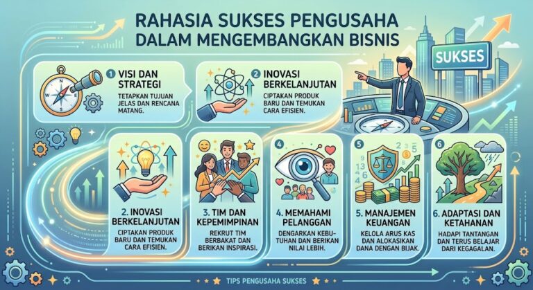Rahasia Sukses Pengusaha dalam Mengembangkan Bisnis