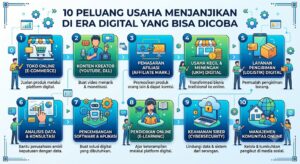 10 Peluang Usaha Menjanjikan di Era Digital yang Bisa Dicoba