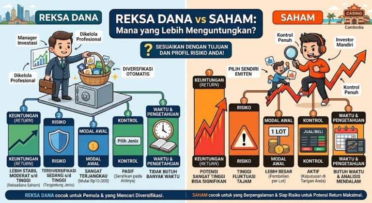 Reksa Dana vs Saham, Mana yang Lebih Menguntungkan?