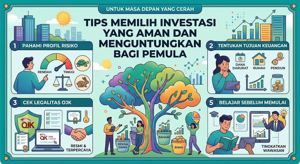 Tips Memilih Investasi yang Aman dan Menguntungkan bagi Pemula