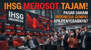 Saham IHSG Makin Merosot: Indonesia Diterjang Badai Ekonomi, Ini Kendalanya